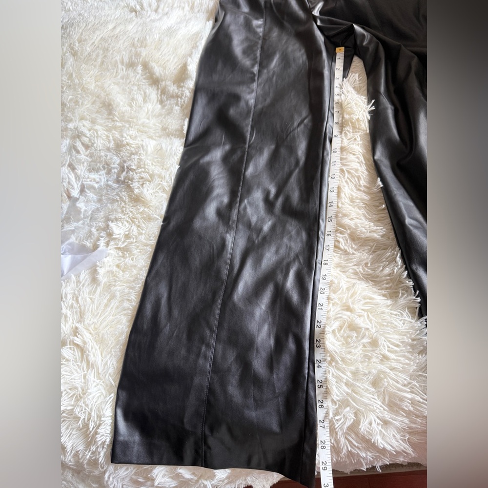 NWT Zara Faux Leather Pants - Picture 8 of 11